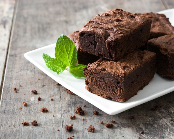 Almond Flour Fudge Brownies