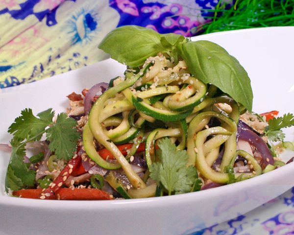 Colorful Gluten Free Pad Thai